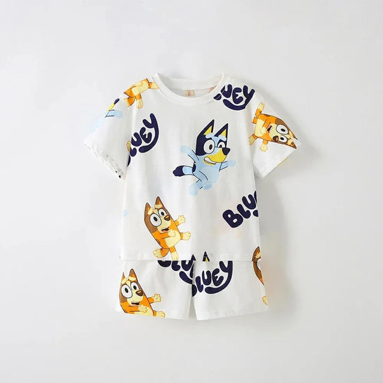 2025 Clothes Child Boy Summer Baby Clothing Sets Kids T-shirt + Shorts Children&